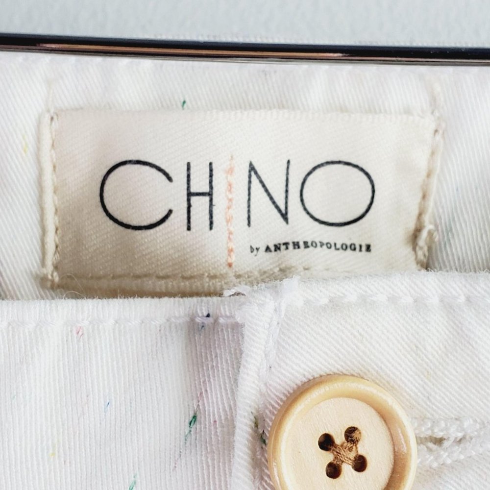 Chino by Anthro White Rainbow Speckled 31 Relaxed - Picture 6 of 9